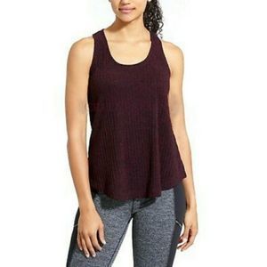 Athleta Tiburon Tank Wild Raisin Heather Size Extra Small